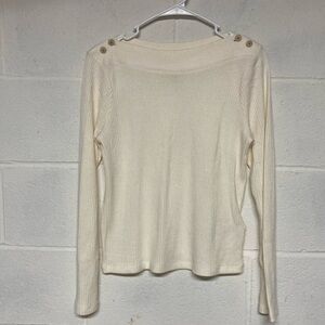 Madewell Cream Top